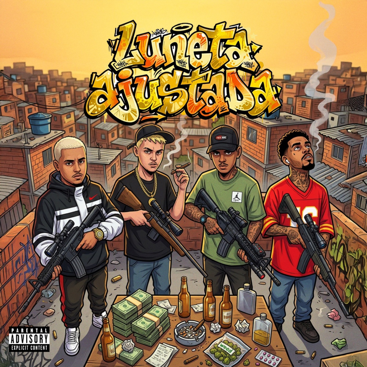 Luneta Ajustada - Single by Medeiros Real, Lameida, PaulinVTL & Drope7 album cover