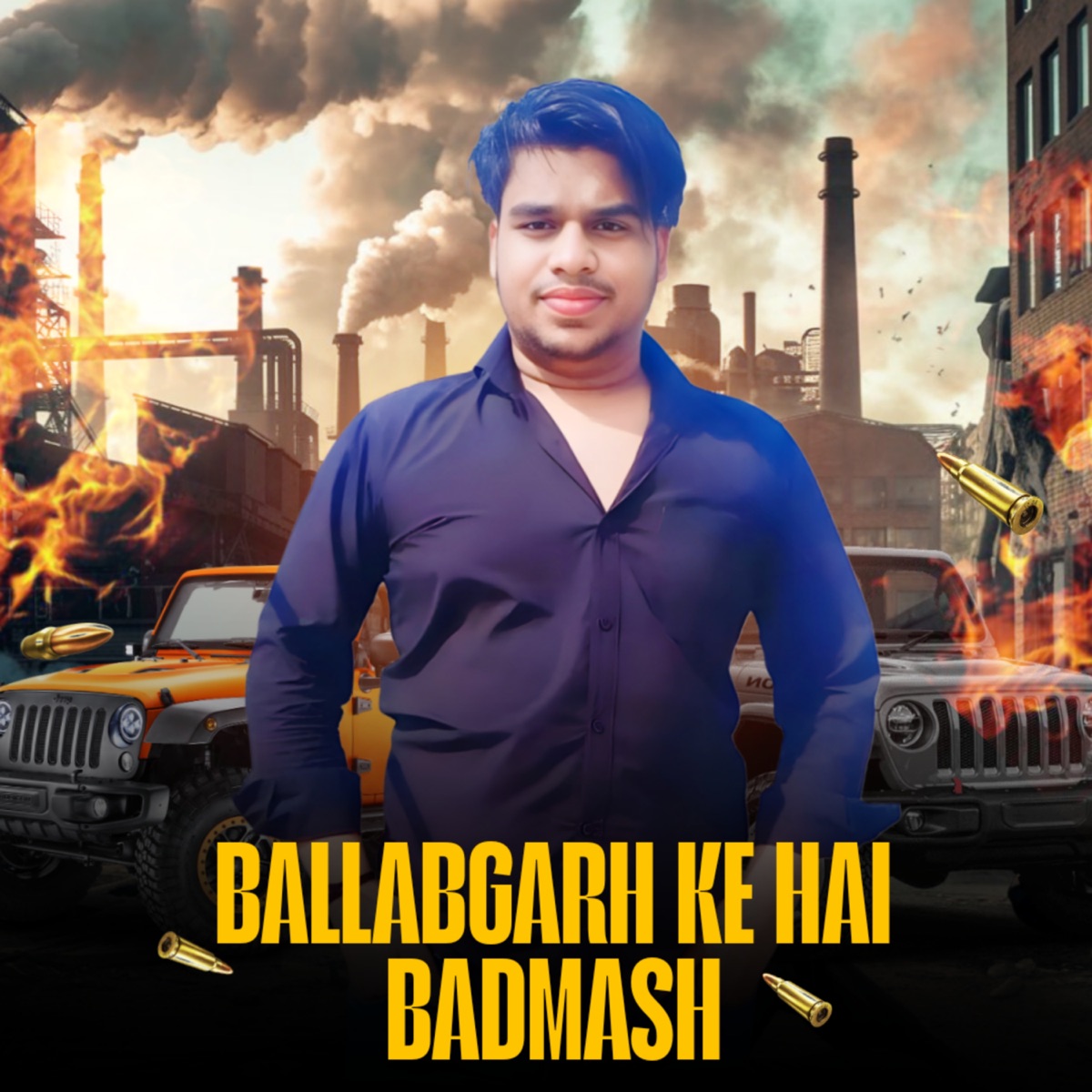 Ballabgard Ke Hai Badmash (feat. Nishant Singh) - Single by Sahil Ballabgarhiya album cover