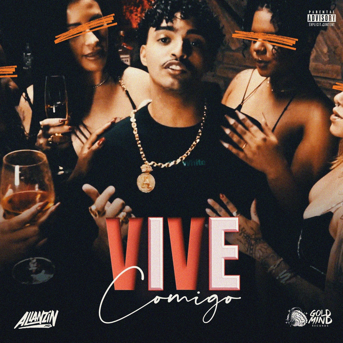 Vive Comigo - Single by Mc Allanzin, Muhiitz & Gold Mind Records album cover