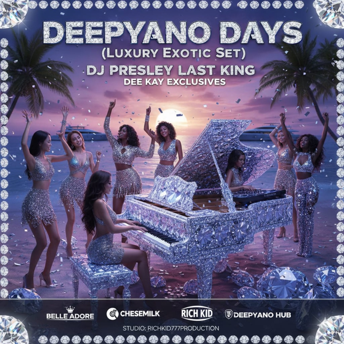 Deepyano Days (Luxury Exotic Set) - Single by DJ Presley Last King & Dee kay exclusives album cover