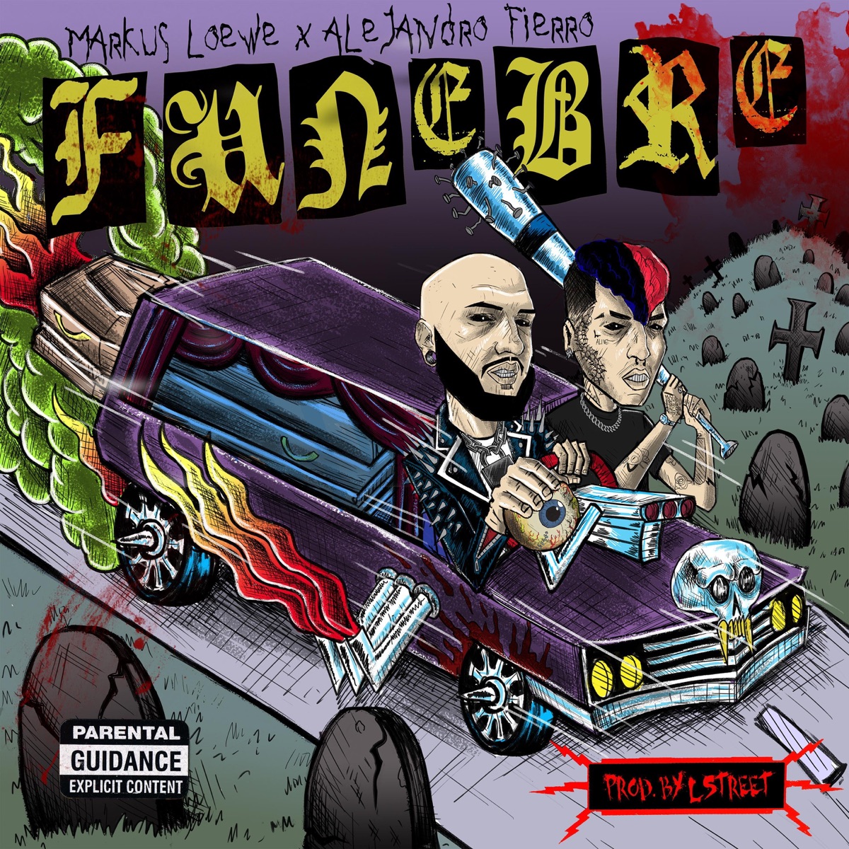 Fúnebre - Single by Markus Loewe & Alejandro Fierro album cover