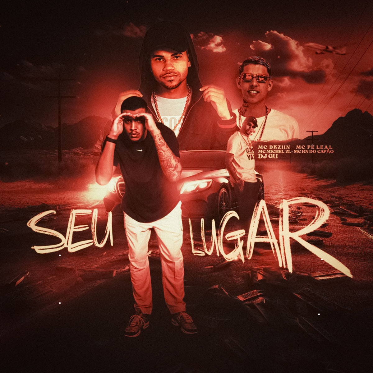 Seu Lugar (feat. DJ Gu & MC RN do Capão) - Single by Mc Dkziin, Mc Pê Leal & MC Michel ZL album cover