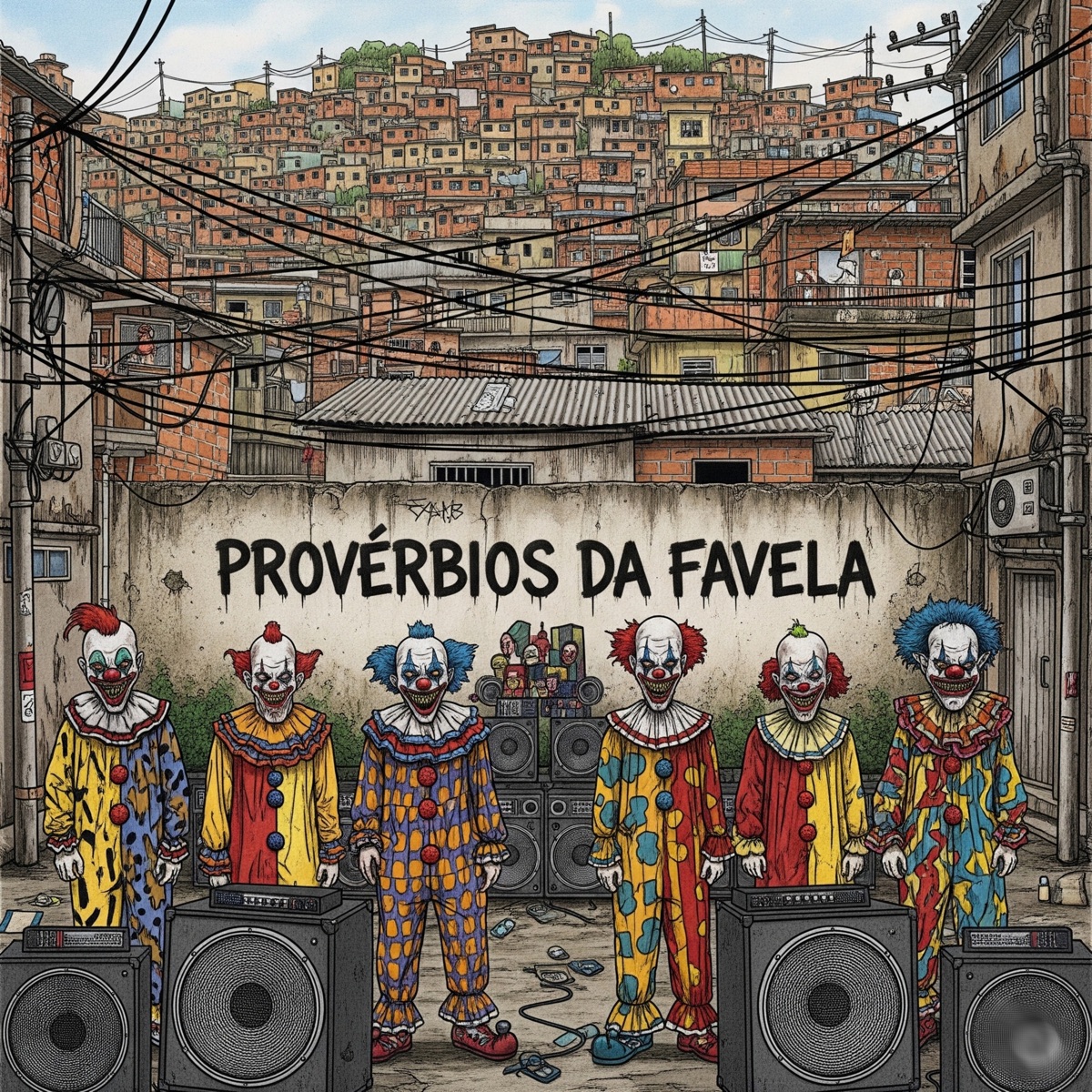 Provérbios da Favela - Single by Mc Bocão, MC NEGÃO DE VILA VELHA & DJ Lucas Oliveira album cover