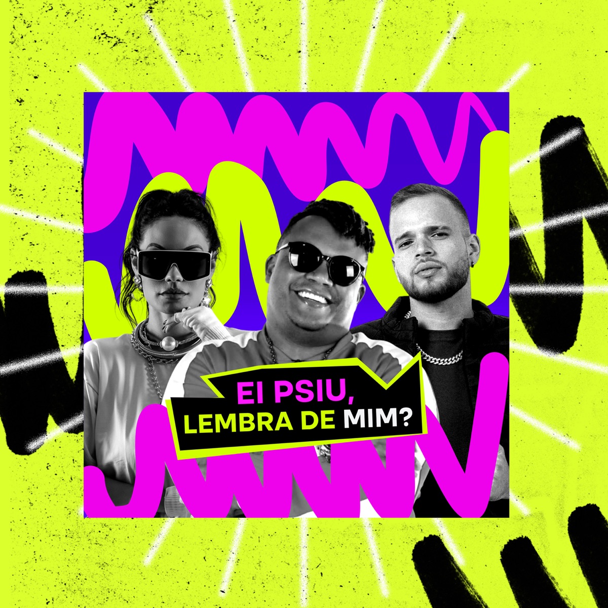 Ei Psiu, Lembra de Mim - Single by Roberta Gato, Damaso & Mc Delux album cover