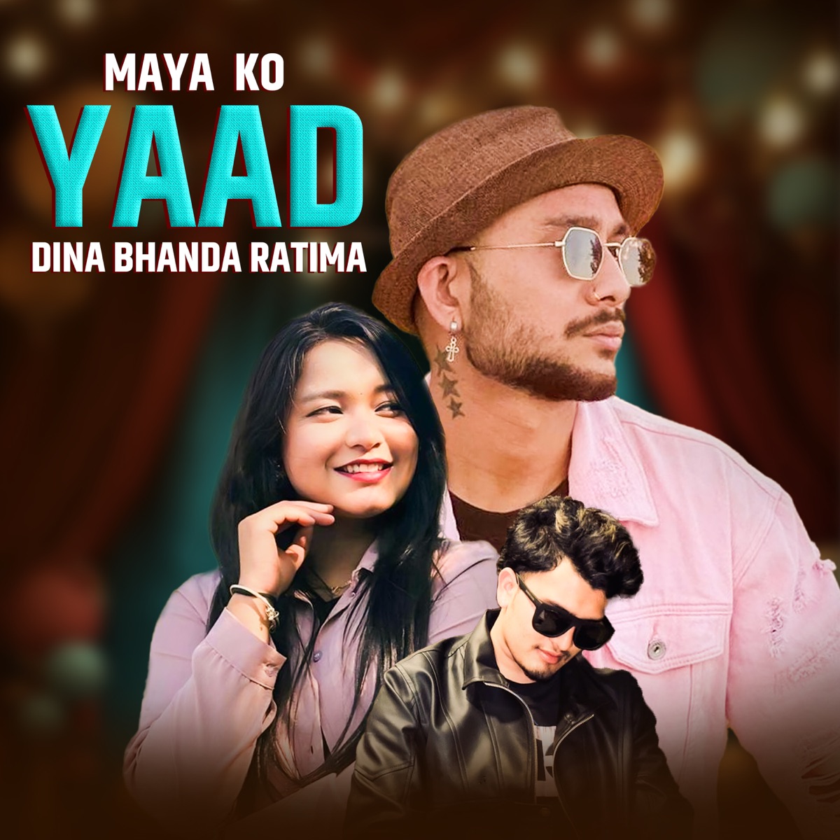 Maya Ko Yaad Dina Bhanda Ratma (feat. Badal Thapa) - Single by Aakash Aaku & Simran Pariyar album cover
