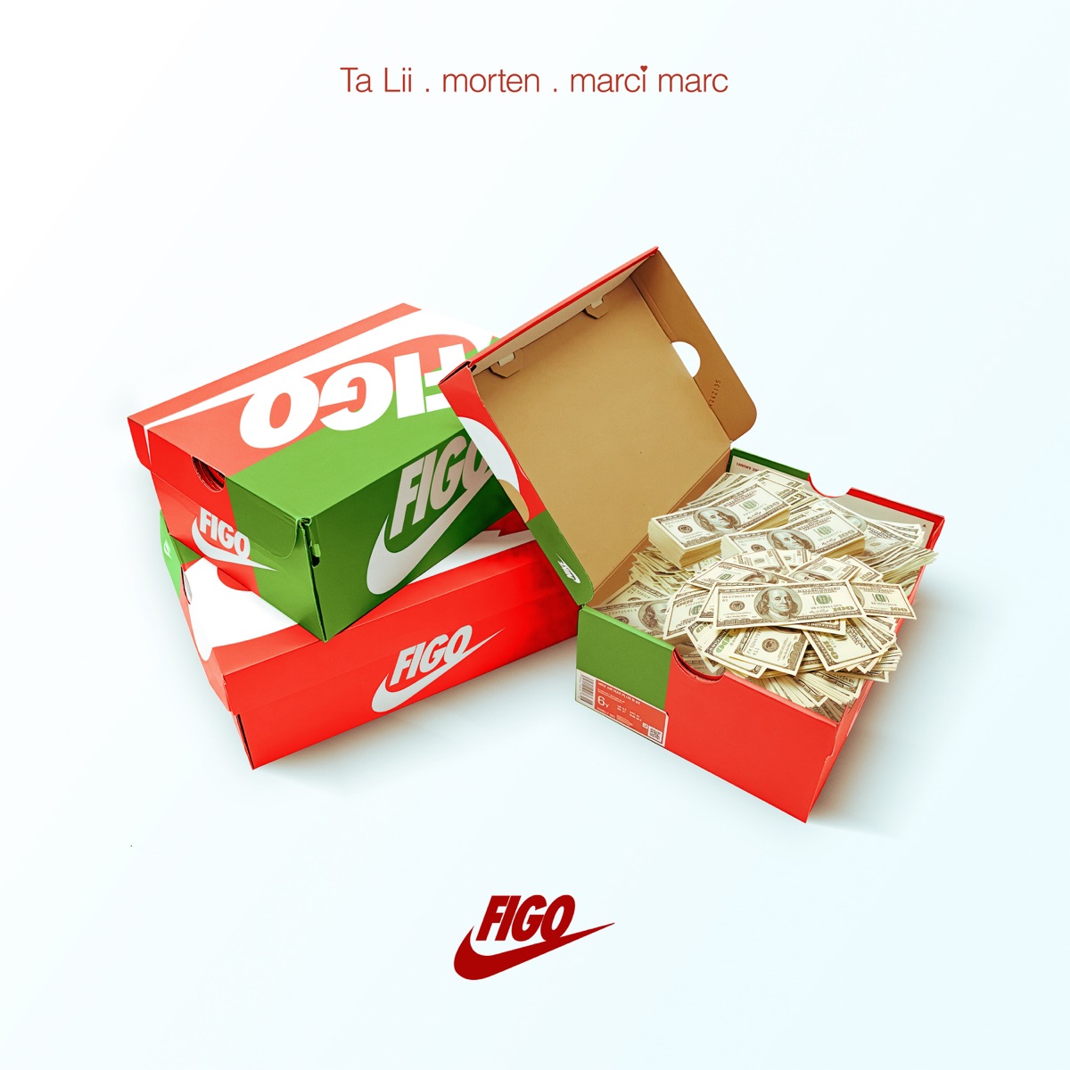 Figo - Single by marci marc, Ta Lii & morten album cover