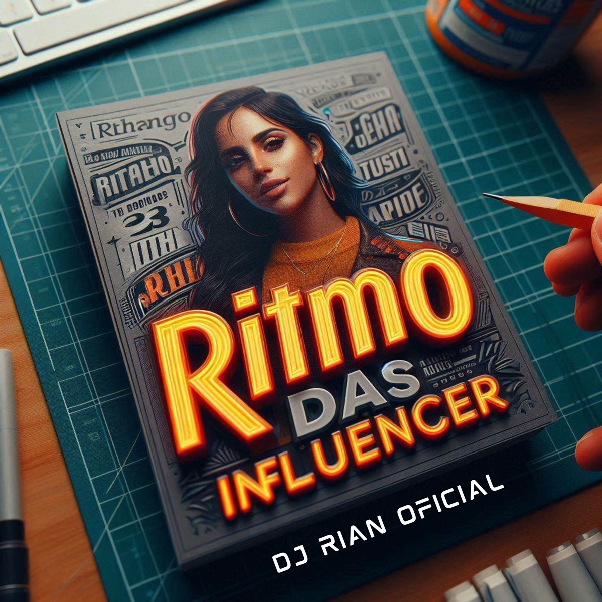 Ritmo das Influencer (feat. Mc Talibã & Mc Pelourinho) - Single by DJ RIAN OFICIAL album cover