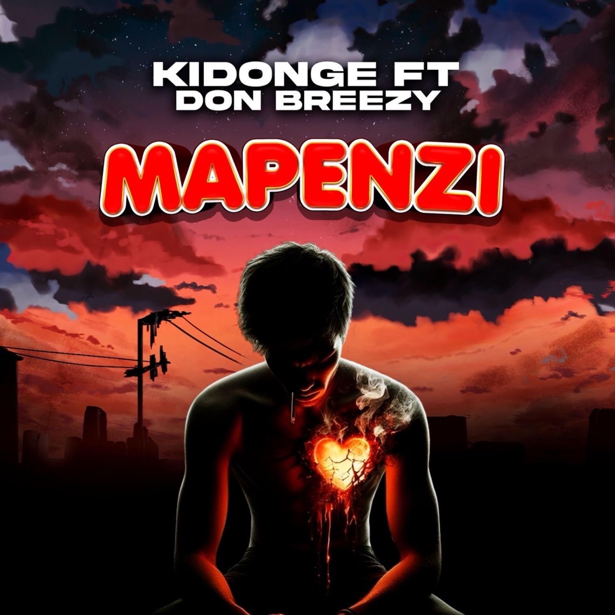 Mapenzi (feat. Don Breezy) - Single by Kidonge album cover