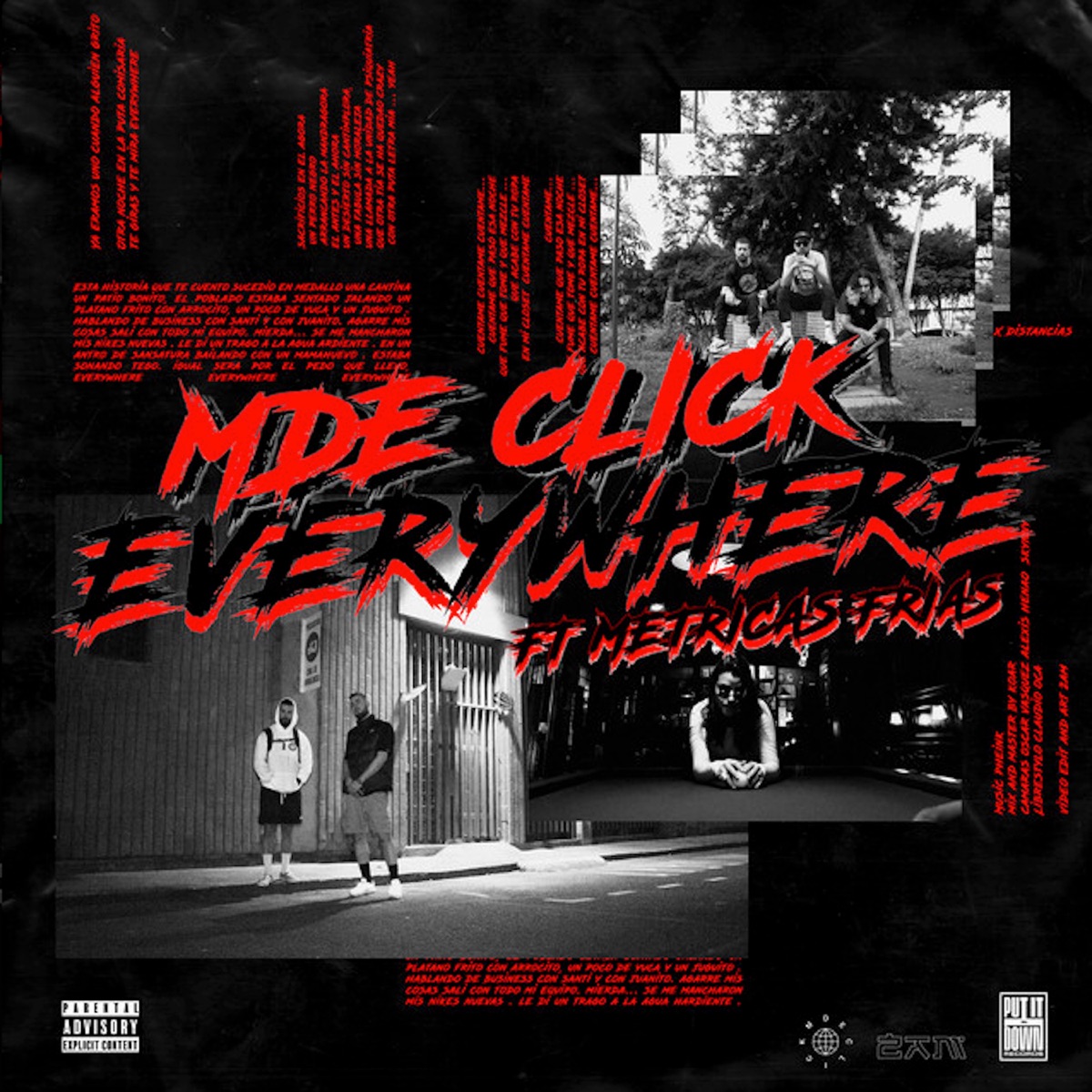 Everywhere (feat. Métricas Frías) - Single by MDE Click album cover