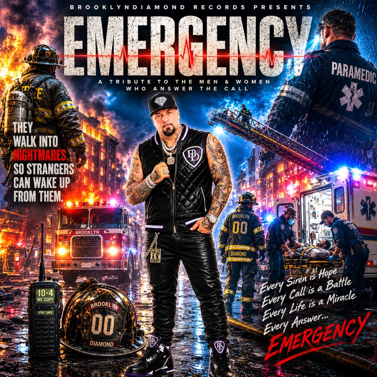 Emergency (feat. Saint Monroe) - Single by Jason DaVinchi Samaritano album cover