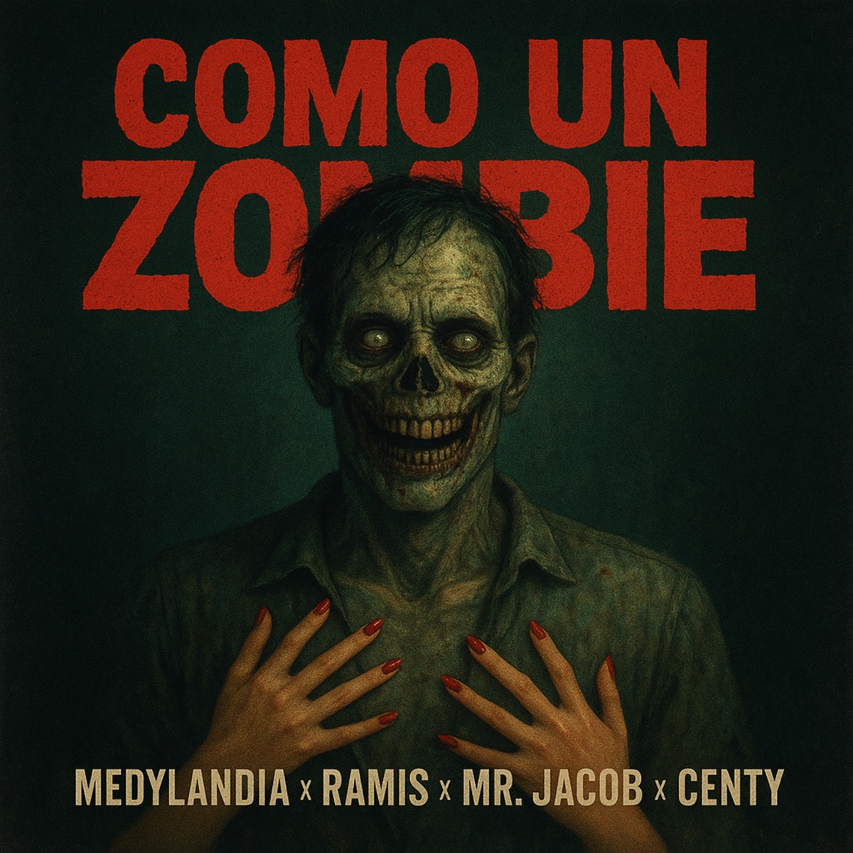 CoMo Un ZomBie (feat. Centy) - Single by Mr. Jacob, Ramis & Medylandia album cover