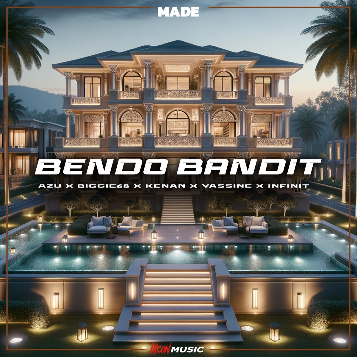 Bendo Bandit (feat. Azu, Yassine & Kenan) - Single by Biggie68 & Infinit album cover