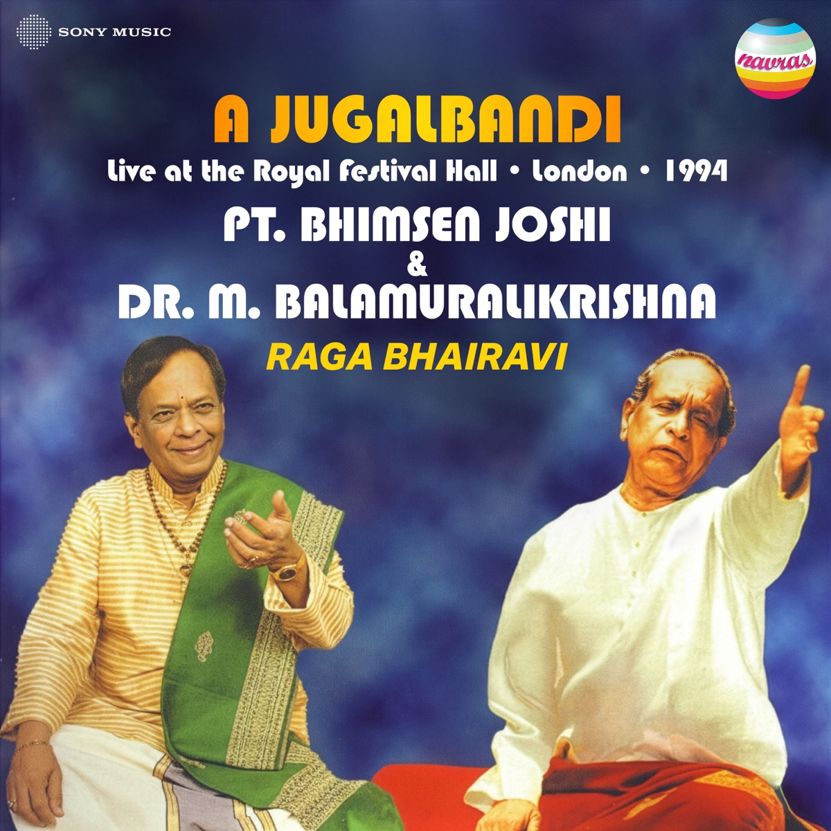 A Jugalbandi: Raga Bhairav (Live at The Royal Festival Hall, London, 1994) by Pt. Bhimsen Joshi, Dr. M. Balamuralikrishna, Shashikant Muley & Tulsidas Borkar album cover
