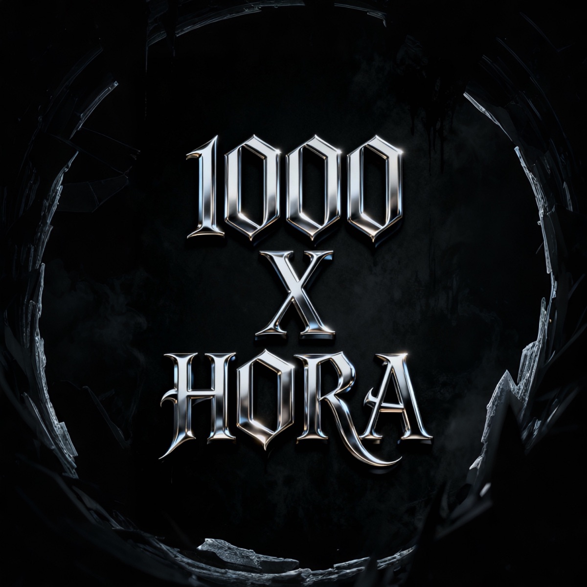1000 X HORA (feat. B.R.H_449) - Single by Kyo Energy album cover