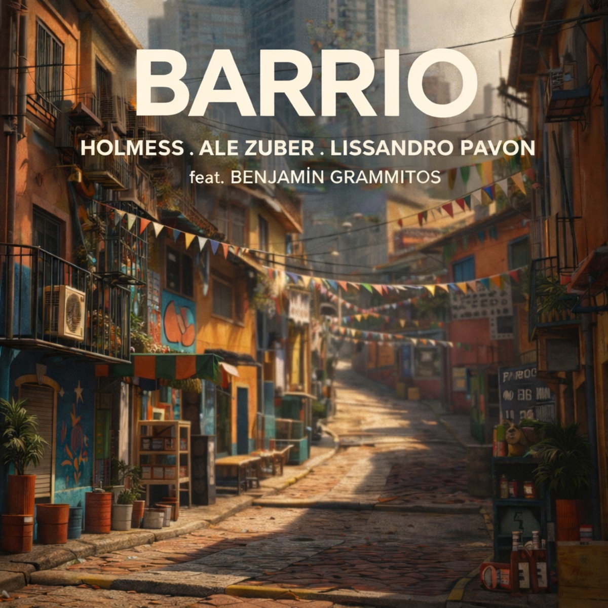 Barrio (feat. Benji Gramitos) - Single by Holmess, Ale Zuber & lissandro_W album cover