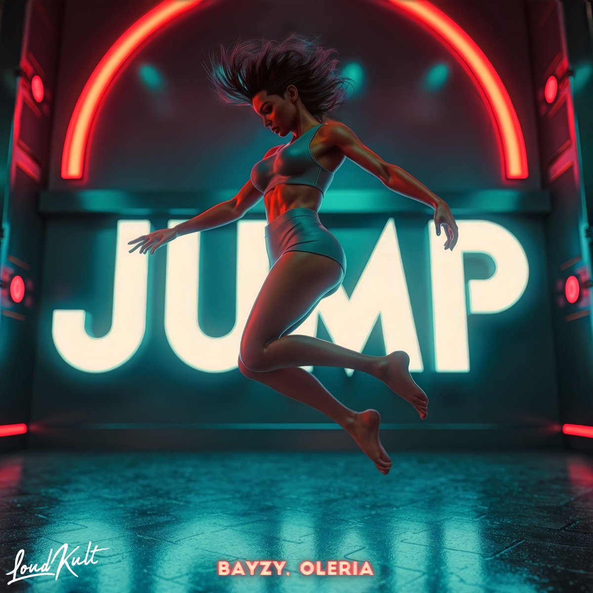 Jump - Single by BAYZY & Oleria album cover