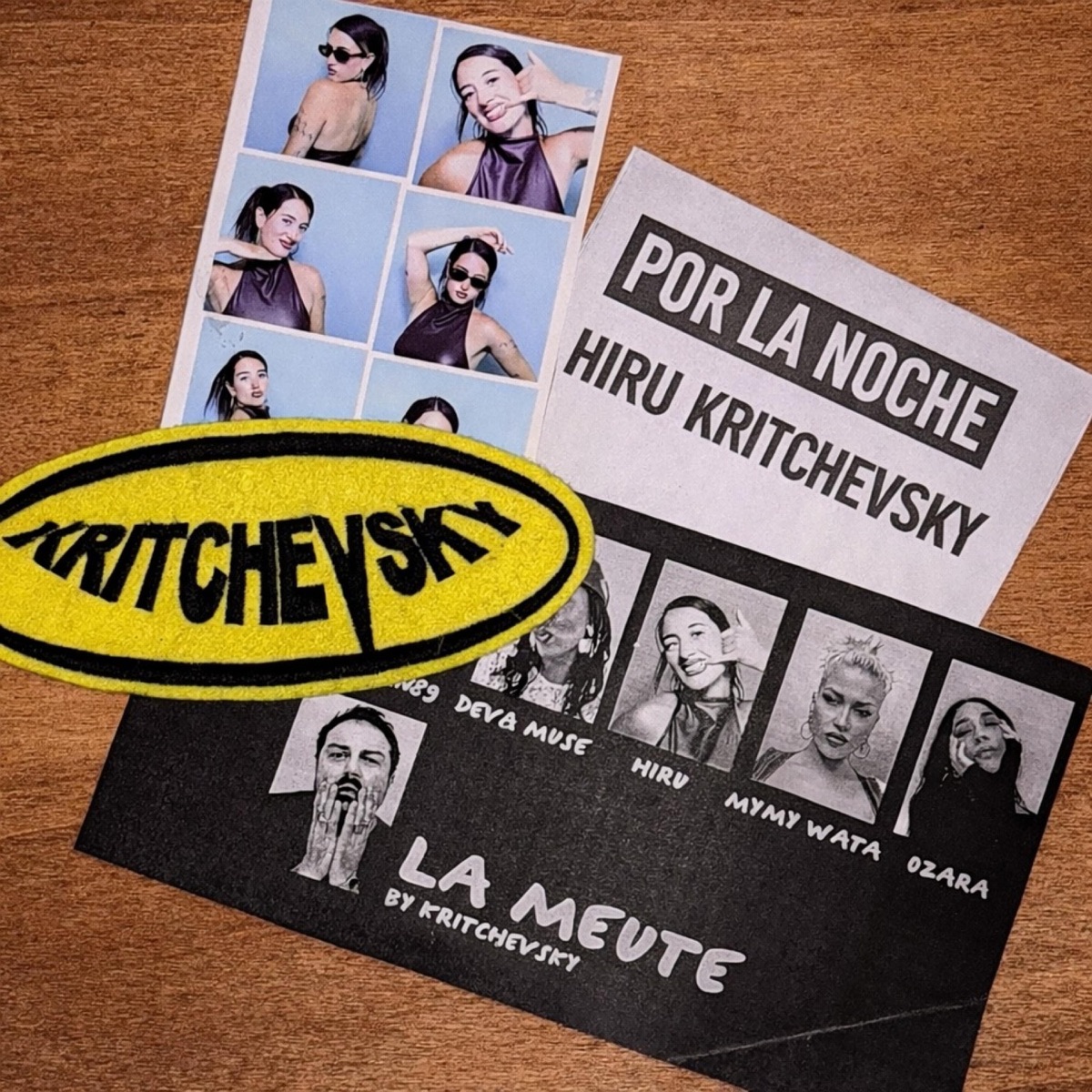 POR LA NOCHE - Single by Kritchevsky & Hiru album cover