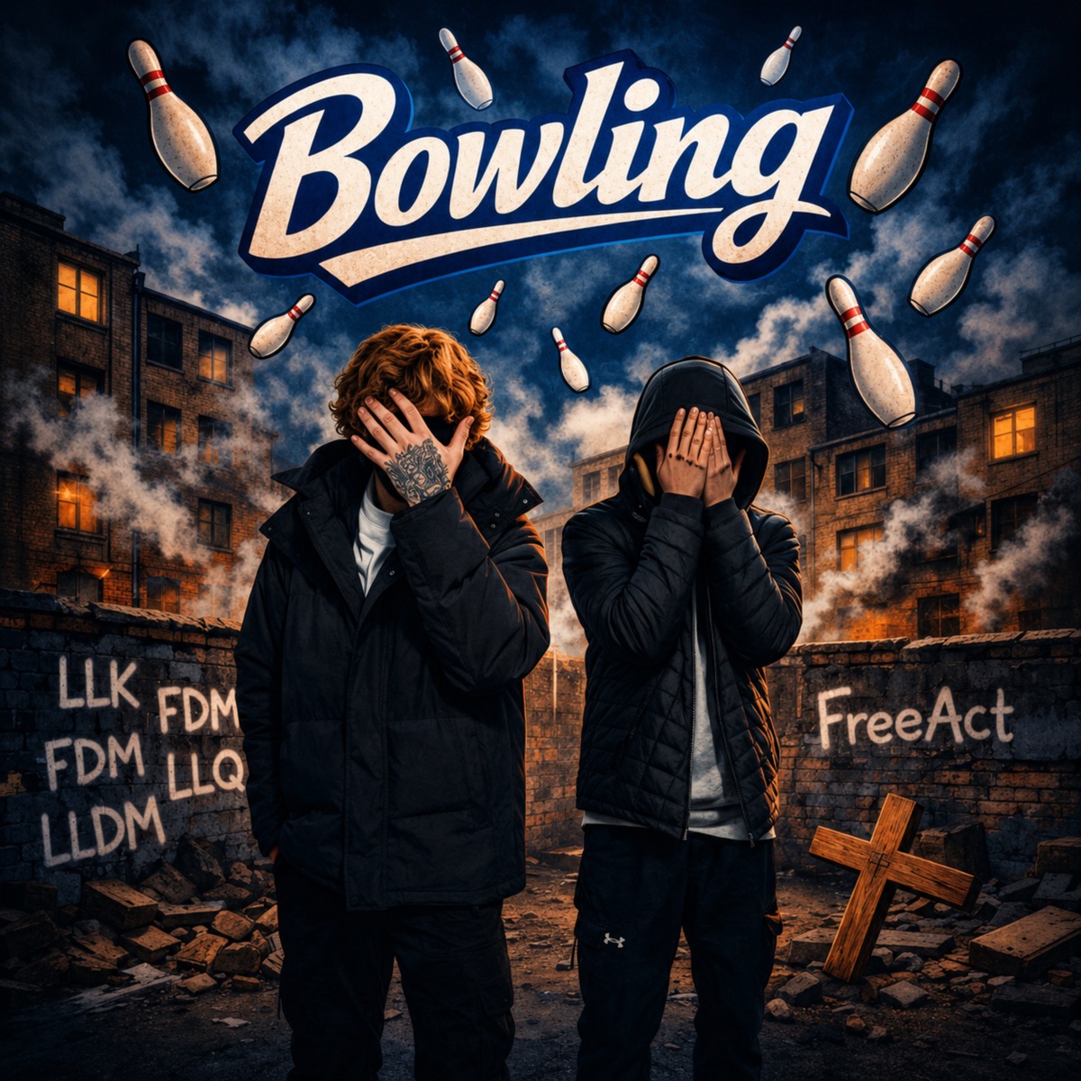 Bowling (feat. Baby9dr) - Single by RDA Casper album cover