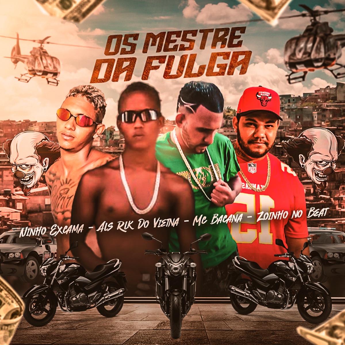 Os Mestre da Fulga (feat. Zoinho no Beat) - Single by Ninho Excama, Als Rlk do Vietna & Mc Bacana album cover