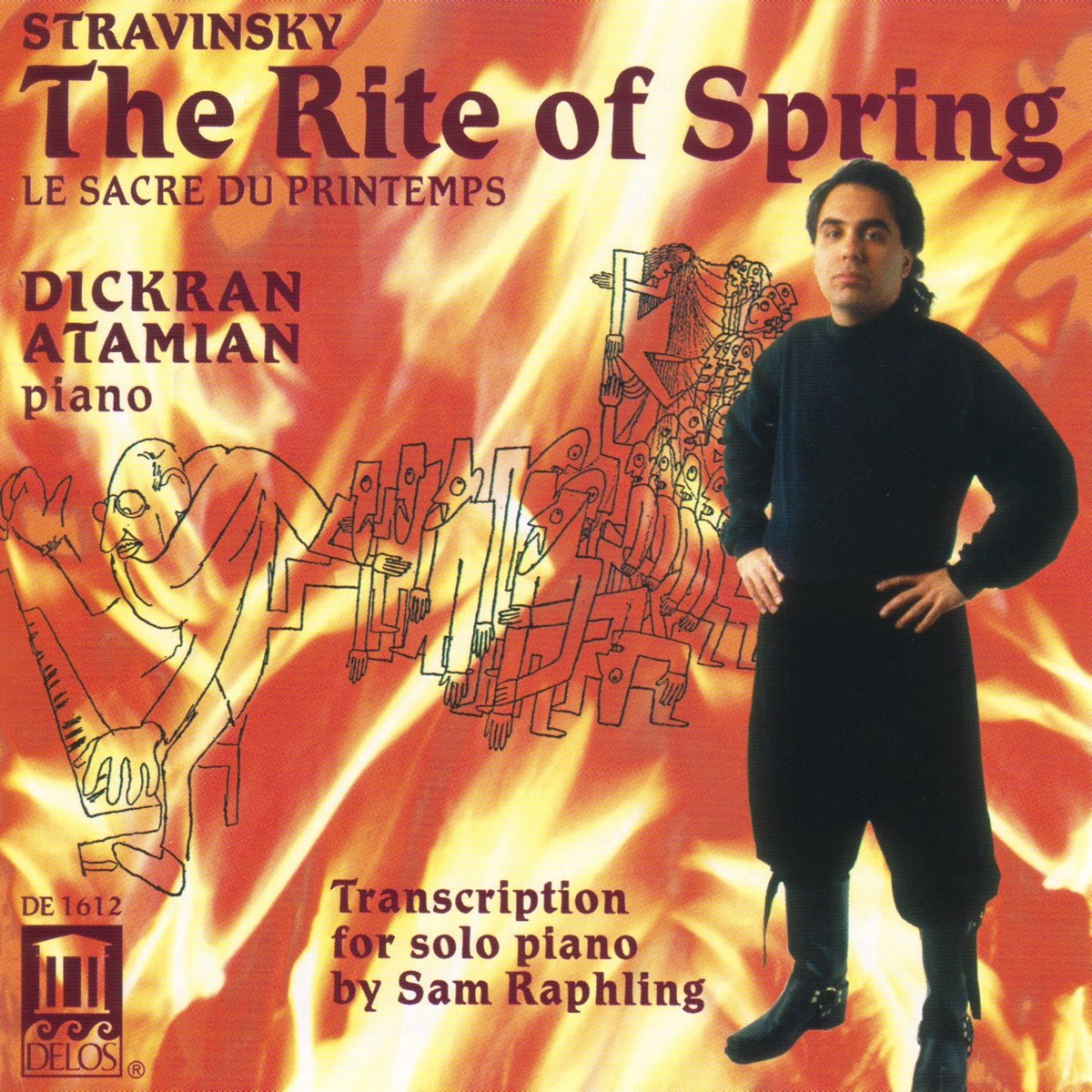 Stravinsky: The Rite of Spring by Dickran Atamian album cover