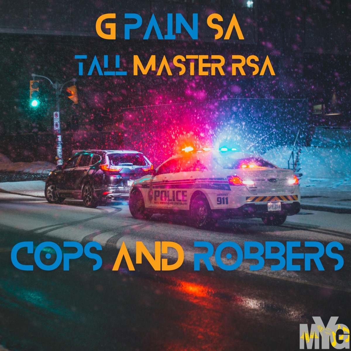 Cops and Robbers (feat. Tall master RSA) - Single by G Pain Sa album cover