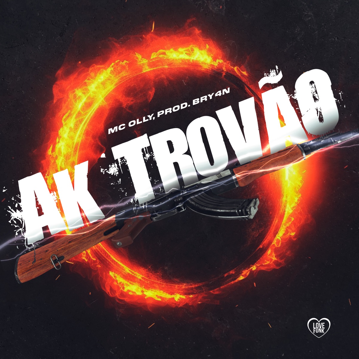 Ak Trovão - Single by MC Olly & prod.bry4n album cover