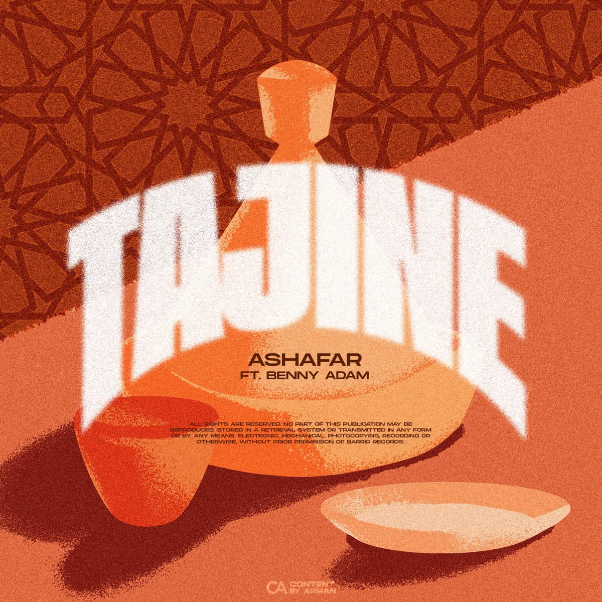 Tajine - Single by Ashafar & Benny Adam album cover