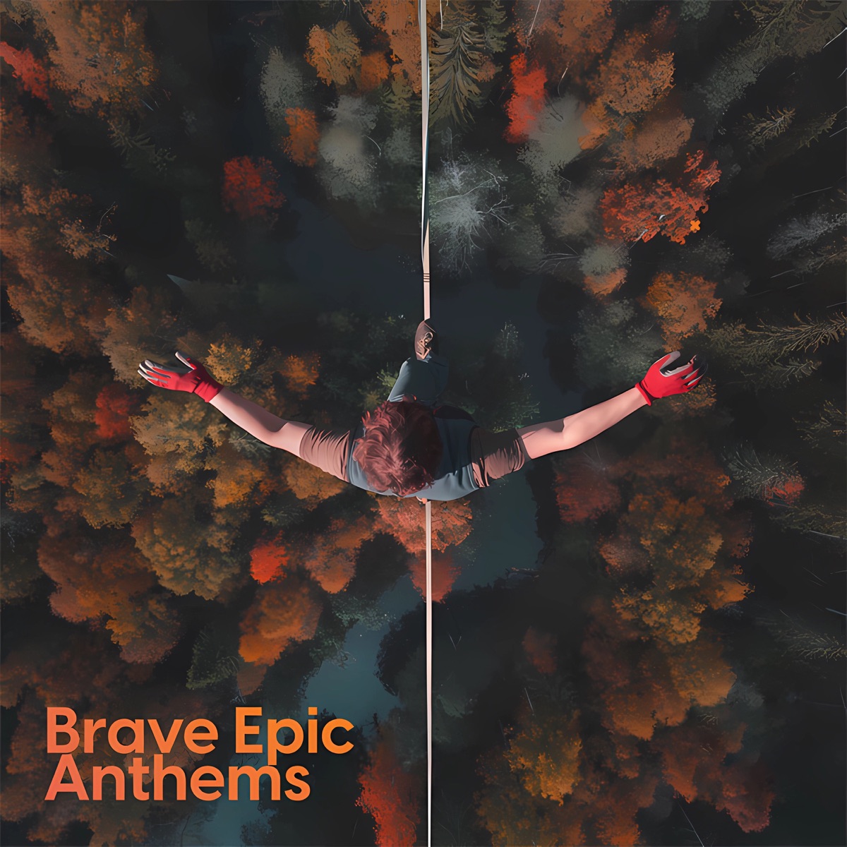 Brave Epic Anthems by Eirik Jacobsen, Sindre Hotvedt & Jane Kelly album cover