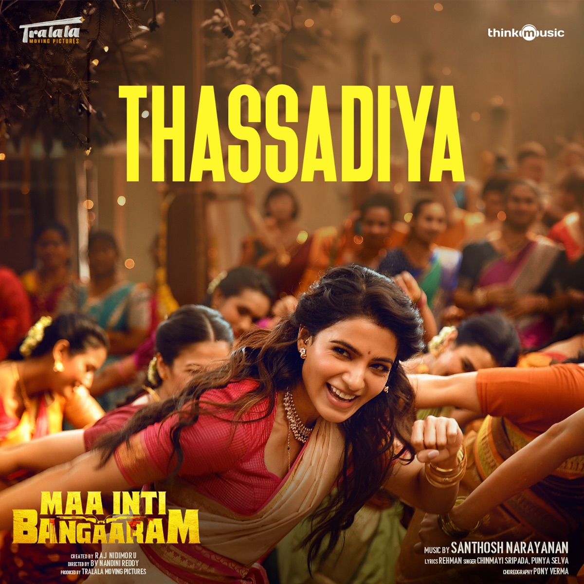 Thassadiya (From "Maa Inti Bangaaram") - Single by Santhosh Narayanan, Chinmayi Sripada, Punya Selva & Rehman album cover