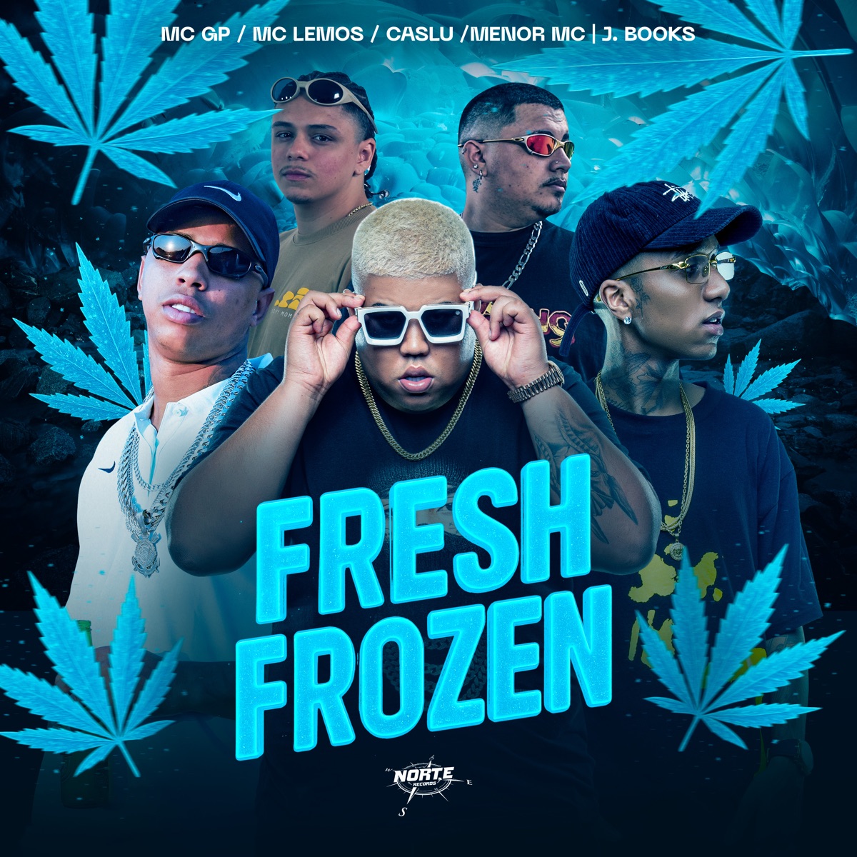 Fresh Frozen (feat. Menor MC) - Single by Caslu, J. Books, MC Lemos & MC GP album cover