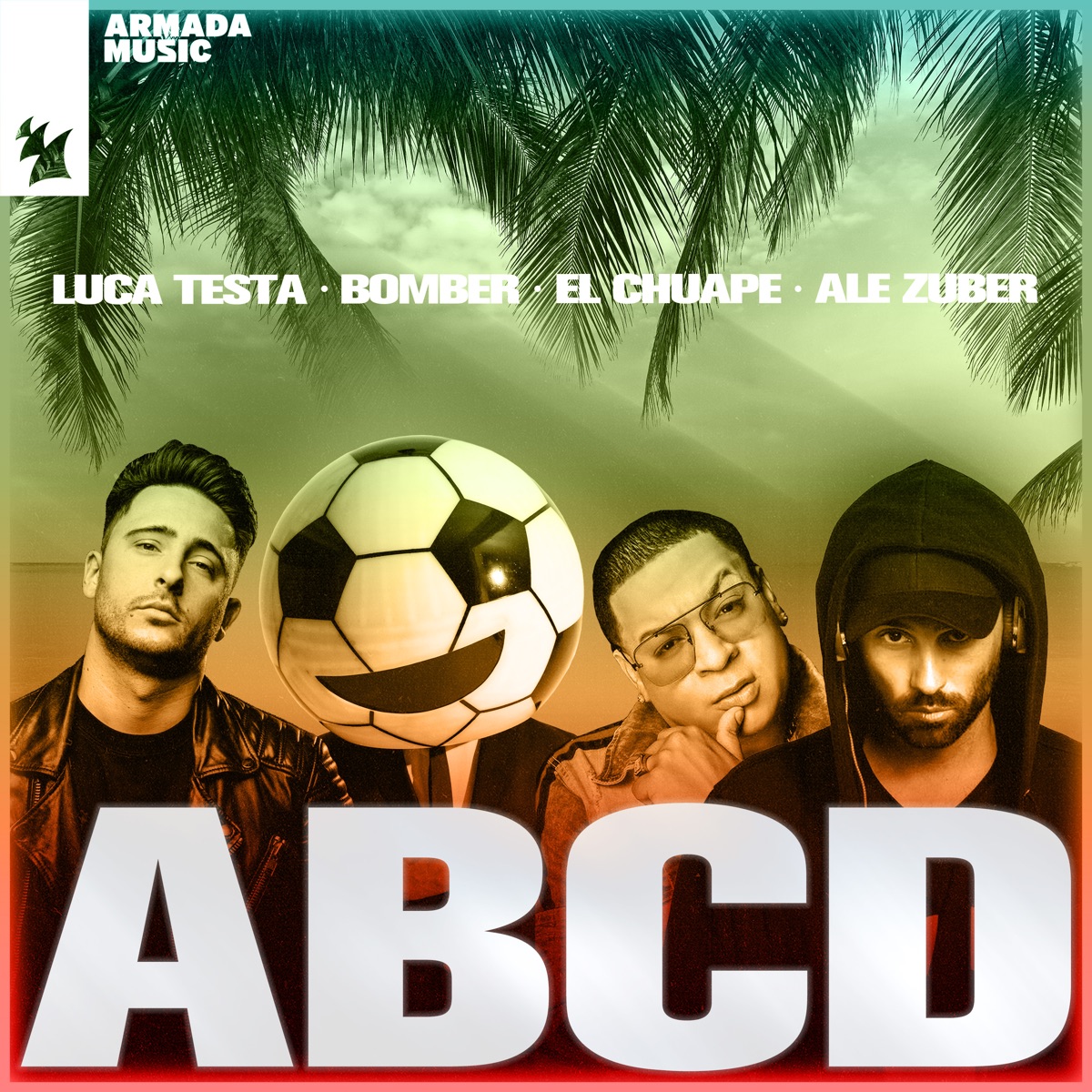 Abcd - Single by Luca Testa, El Chuape, Bomber & Ale Zuber album cover