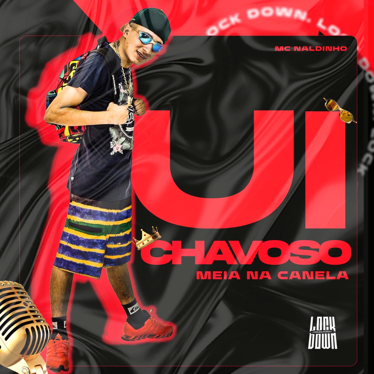 Ui Chavoso Meia na Canela - Single by Mc Naldinho album cover
