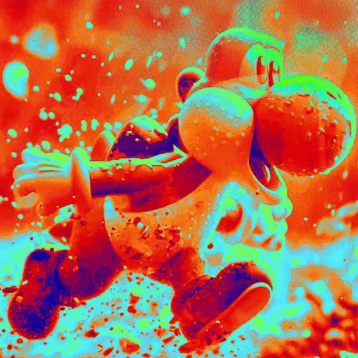 Red Yoshi! - Single by DEC0MP0$ED & DJ Slimink album cover