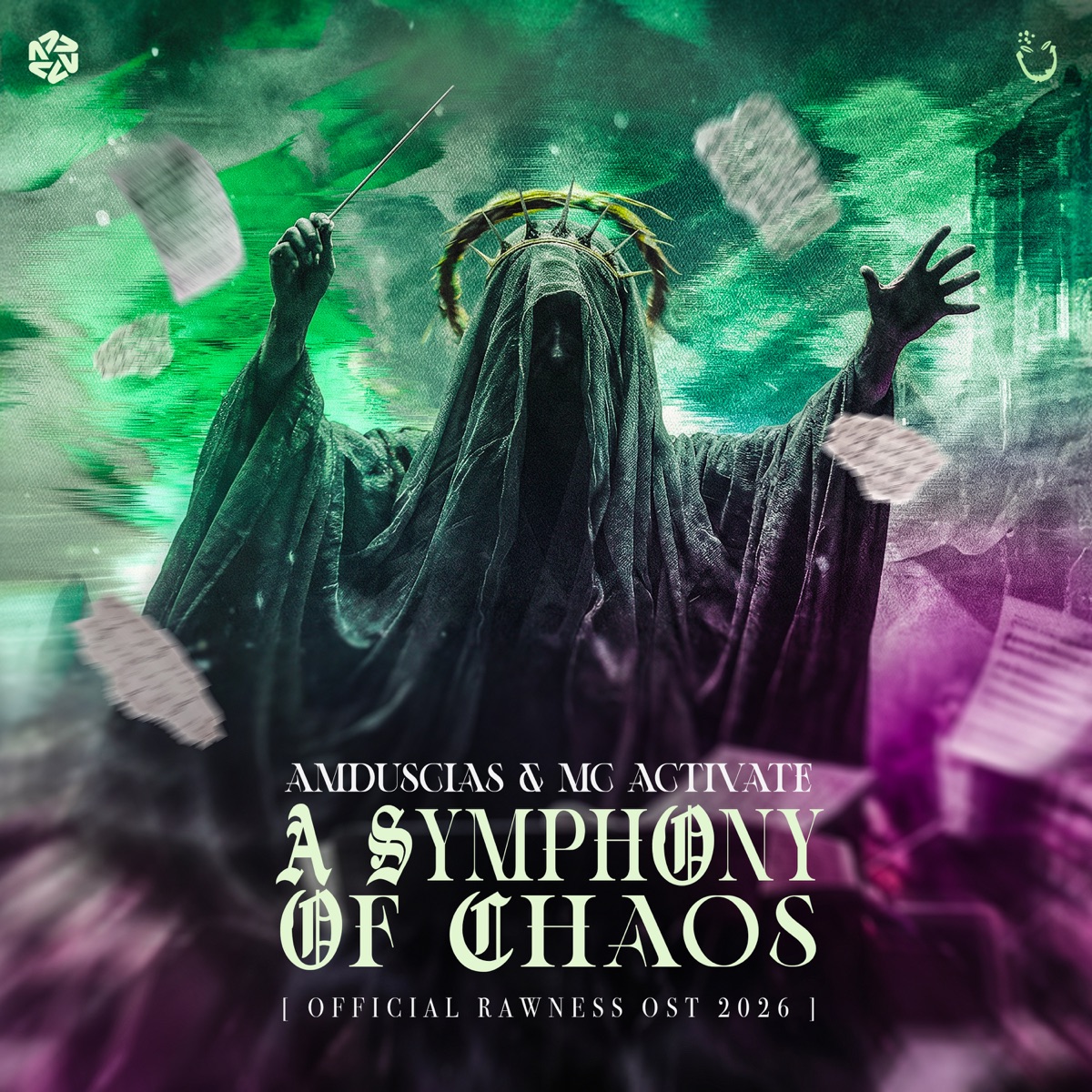 A Symphony of Chaos (Rawness OST 2026) - Single by Amduscias & MC Activate album cover