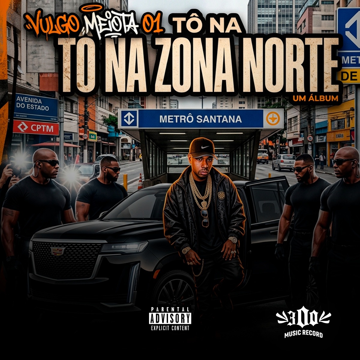 TÔ NA ZONA NORTE - Single by Vulgo Meiota 01 & DJ FEIJÃO MPC album cover