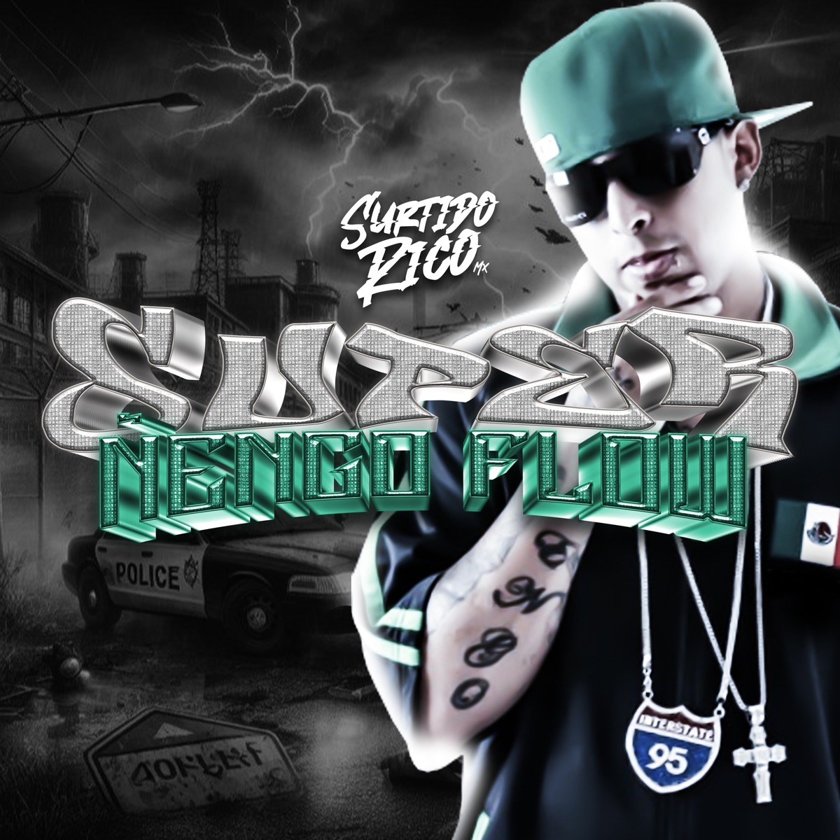 Super Ñengo Flow (feat. Demstone & La Dembow Gang) [Remastered 2025] - Single by Surtido Rico Mx, Mamx & Criss Booy album cover
