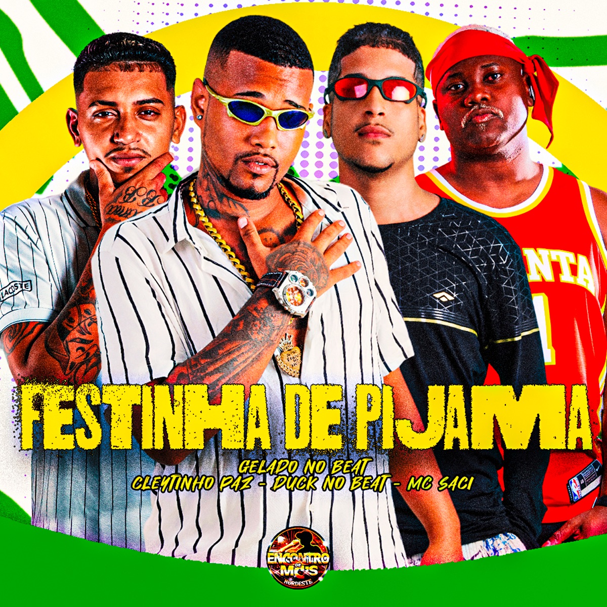 Festinha de Pijama (feat. MC Saci) - Single by Gelado No Beat, Cleytinho Paz & Duck no Beat album cover