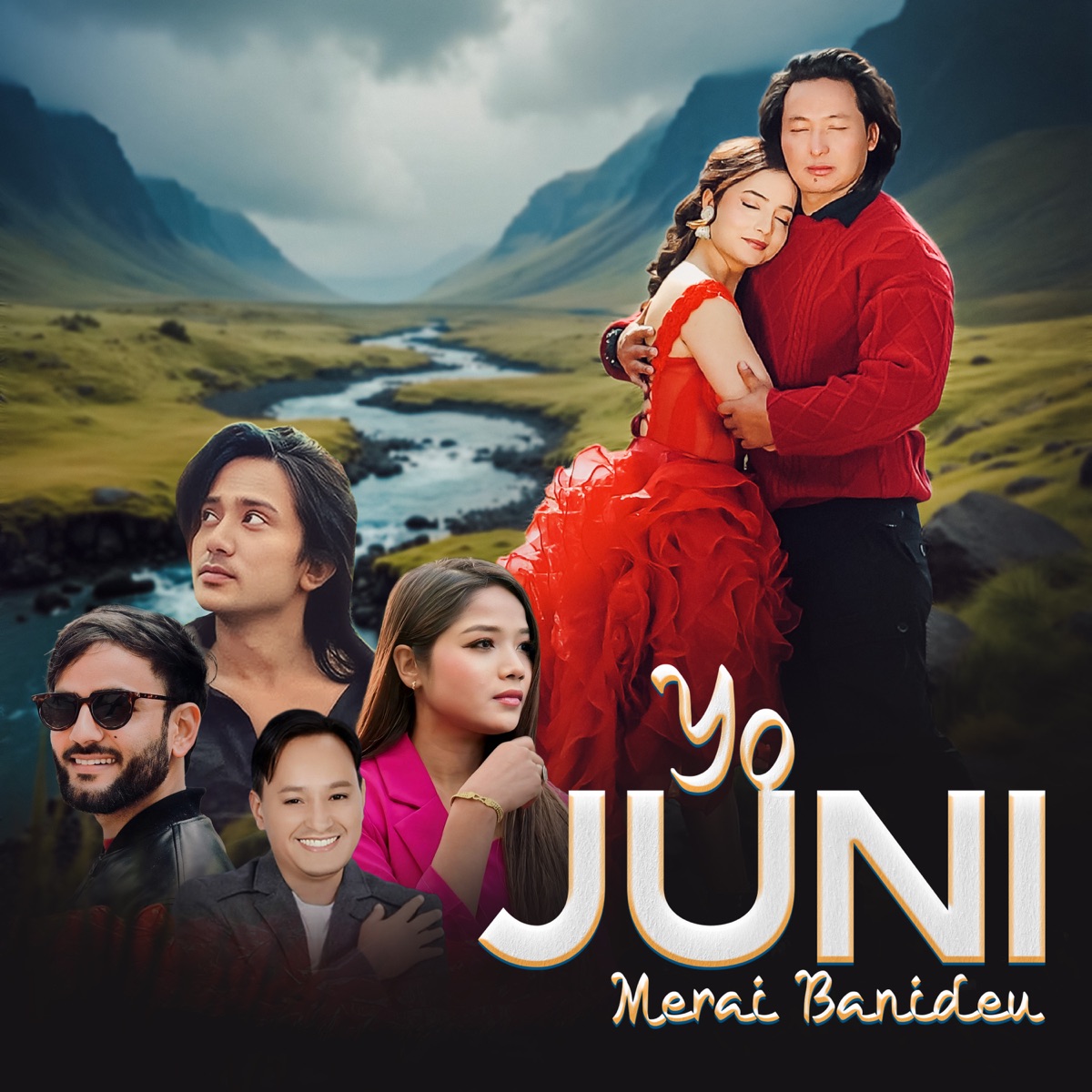 Yo Juni Merai Banideu - Single by Awaaz Motion Pictures, Suman KC & Annu Chaudhary album cover
