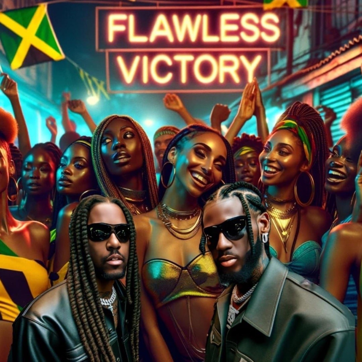 FLAWLESS VICTORY - EP by BAY-C & Xyclone album cover