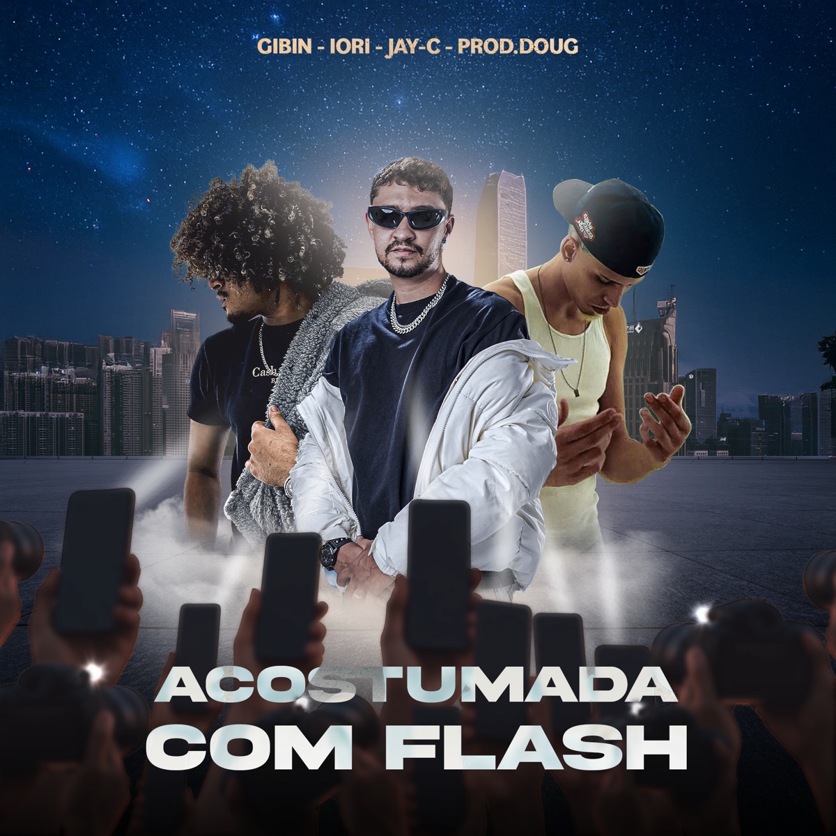 Acostumada com flash - Single by Gibin, Jay-C, Prod.Doug & Iori album cover