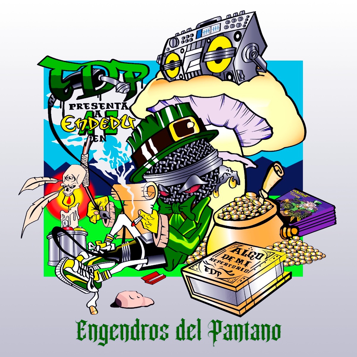 Algo de Mi Repertorio by Az Endedu & Engendros Del Pantano album cover