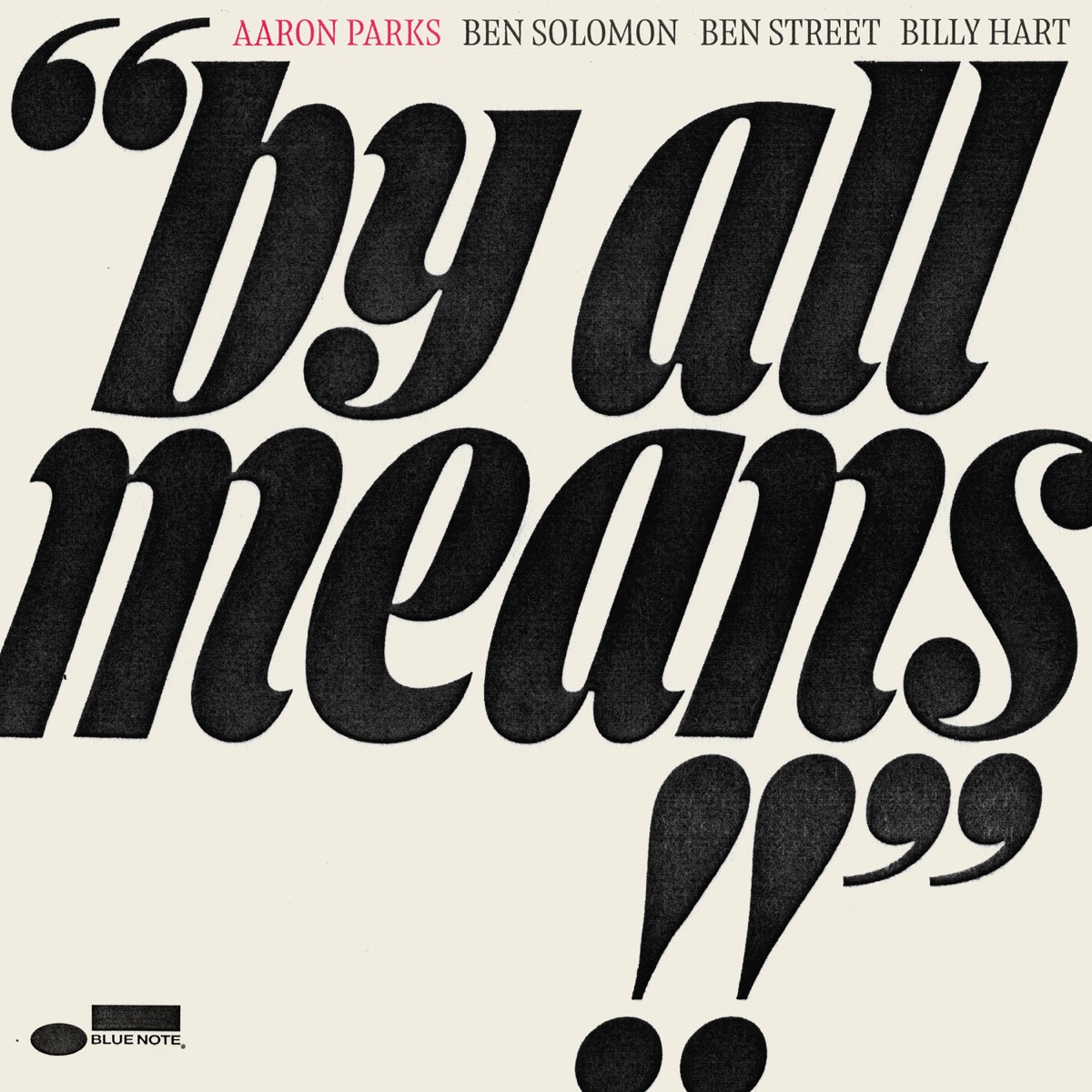 By All Means by Aaron Parks album cover