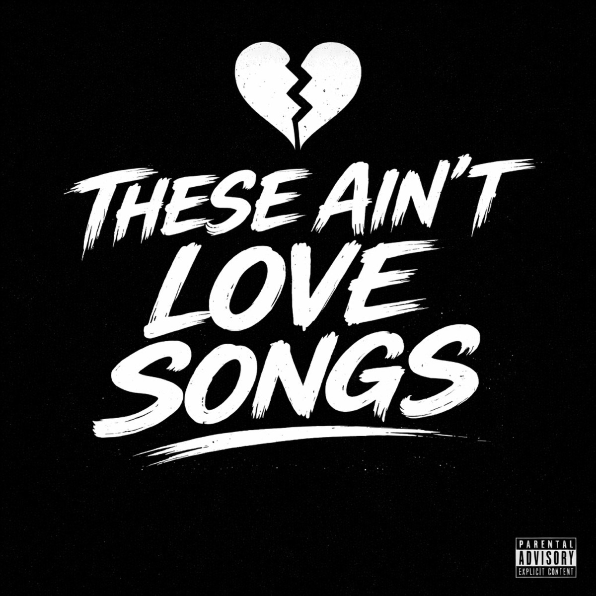 THESE AIN'T LOVE SONGS - EP by YV & Sebz Beats album cover
