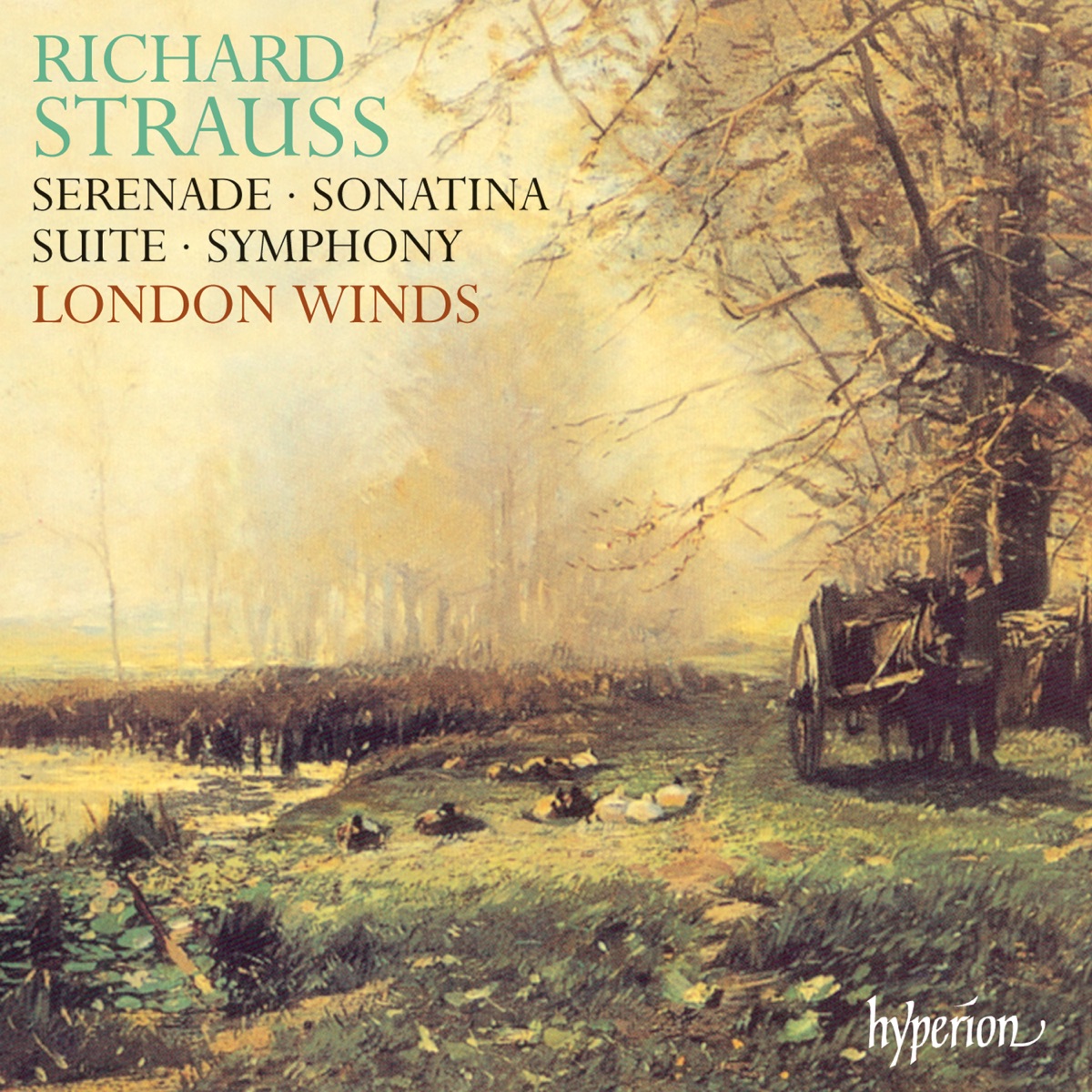 R. Strauss: Complete Music for Winds by London Winds & Michael Collins album cover