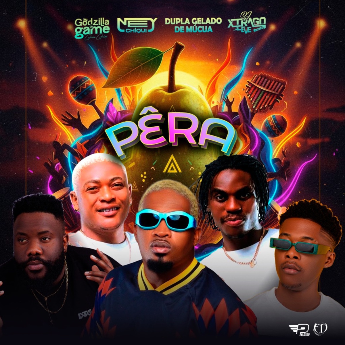 Pêra (feat. Ney Chiqui & Dupla Gelado De Mucua) - Single by Godzila Do Game album cover