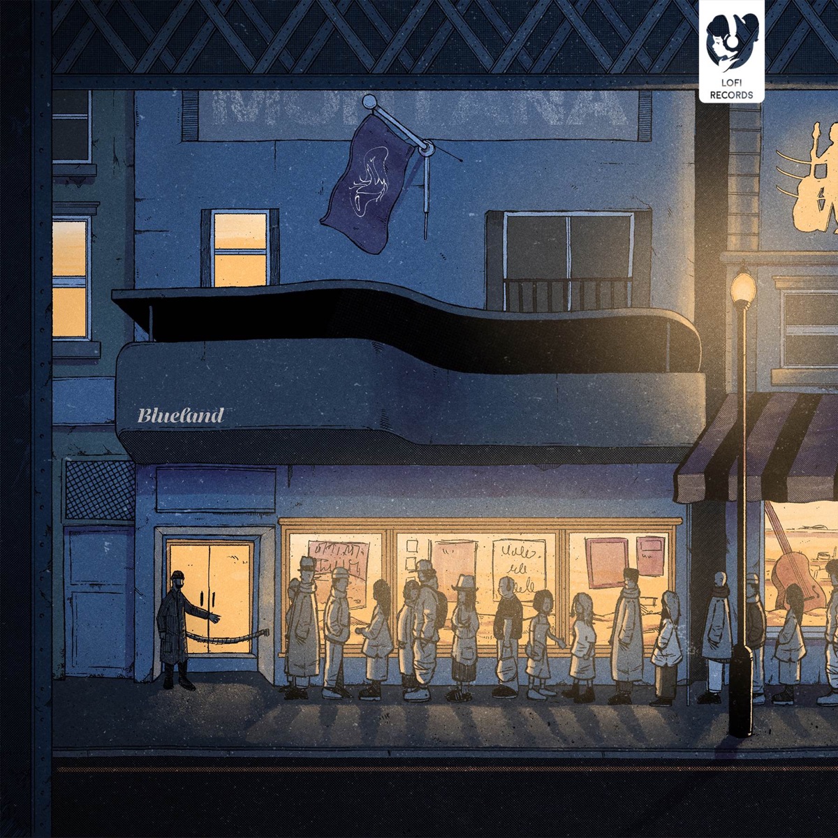 Blueland by Erwin Do, Paxkalito & saint rumi album cover