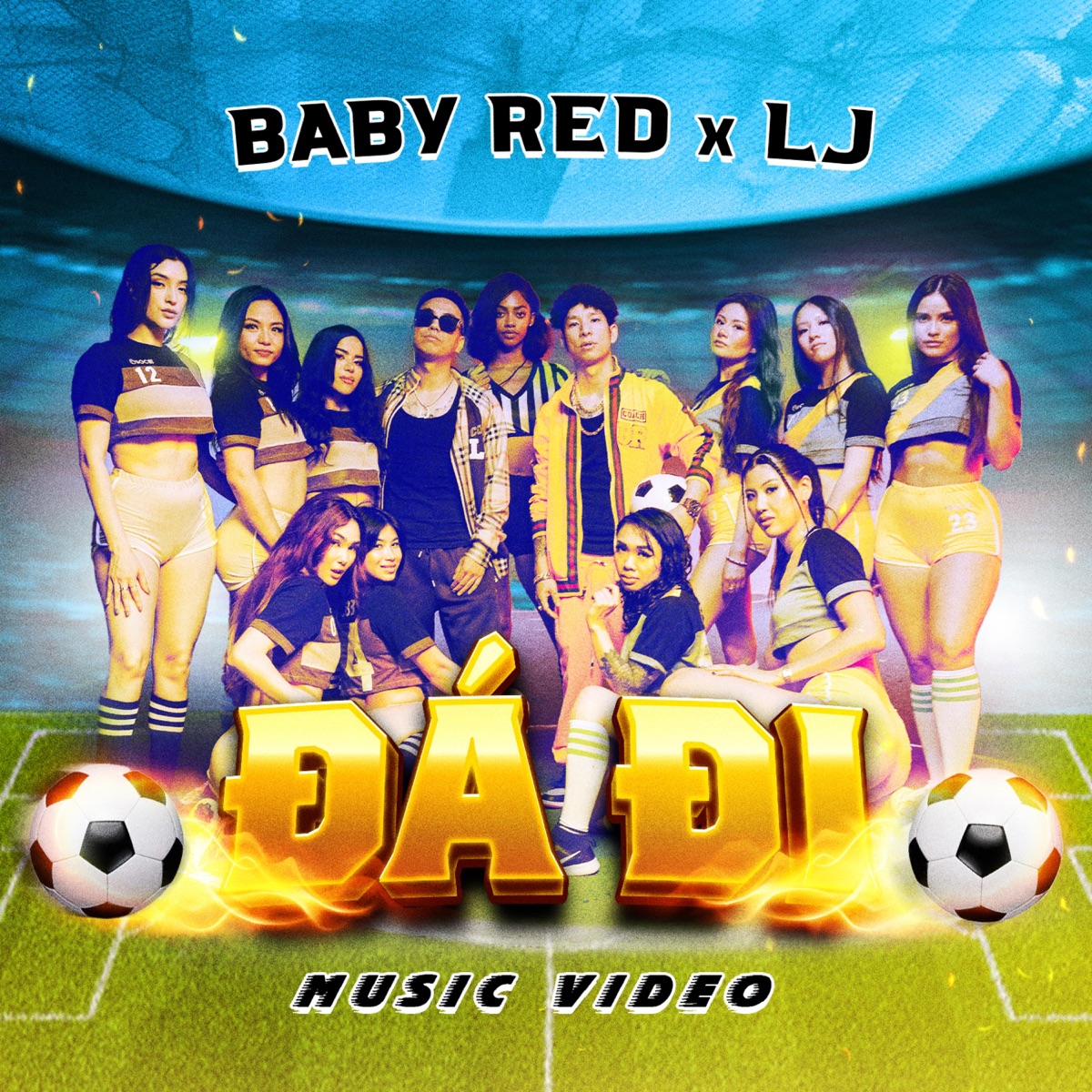 ĐÁ ĐI (feat. LJ) - Single by Baby Red aka Hung Xe Dap album cover