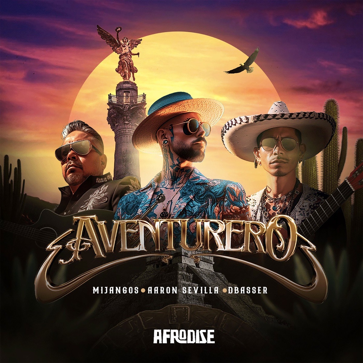 Aventurero (Radio Edit) - Single by Aaron Sevilla, Mijangos & dbasser album cover