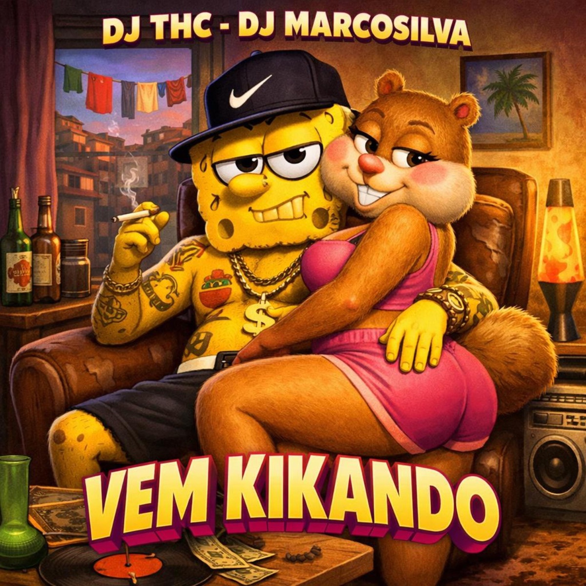 VEM KIKANDO (feat. DJ MARCOSILVA) - Single by DJ THC album cover
