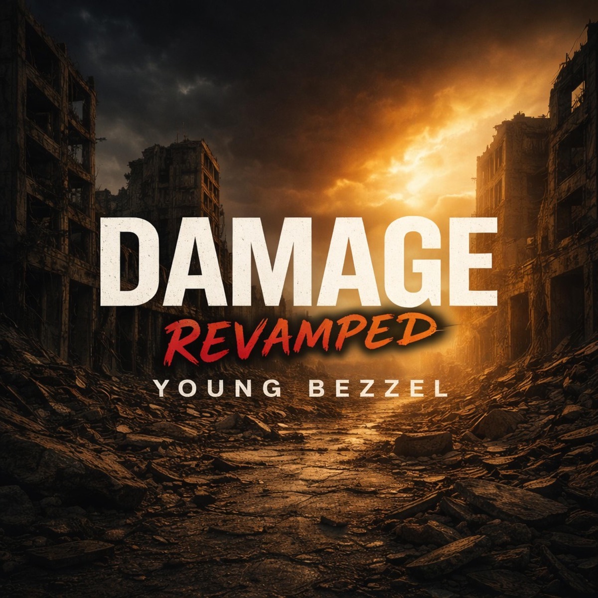 DAMAGE Revamped - Single by Young Bezzel album cover